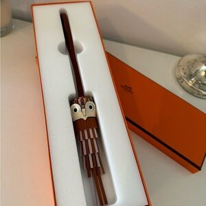 Authentic Brand New Hermès Chouette Owl Bag Charm